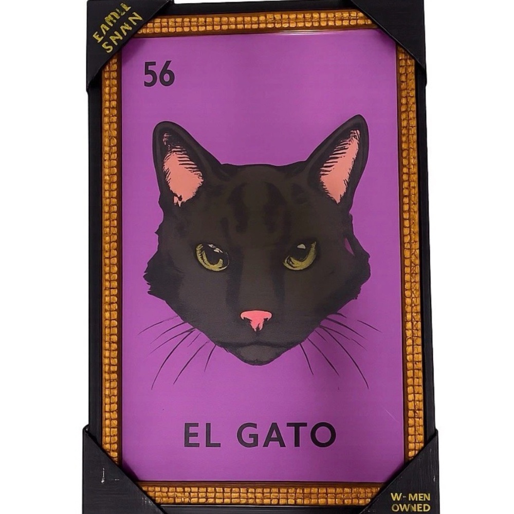 Sapna Shah Loteria El Gato Art Print - 12x18